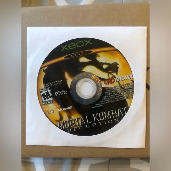 Jeu Mortal Kombat Mystification Pour Microsoft Xbox - Version PAL, Bon état, Testé